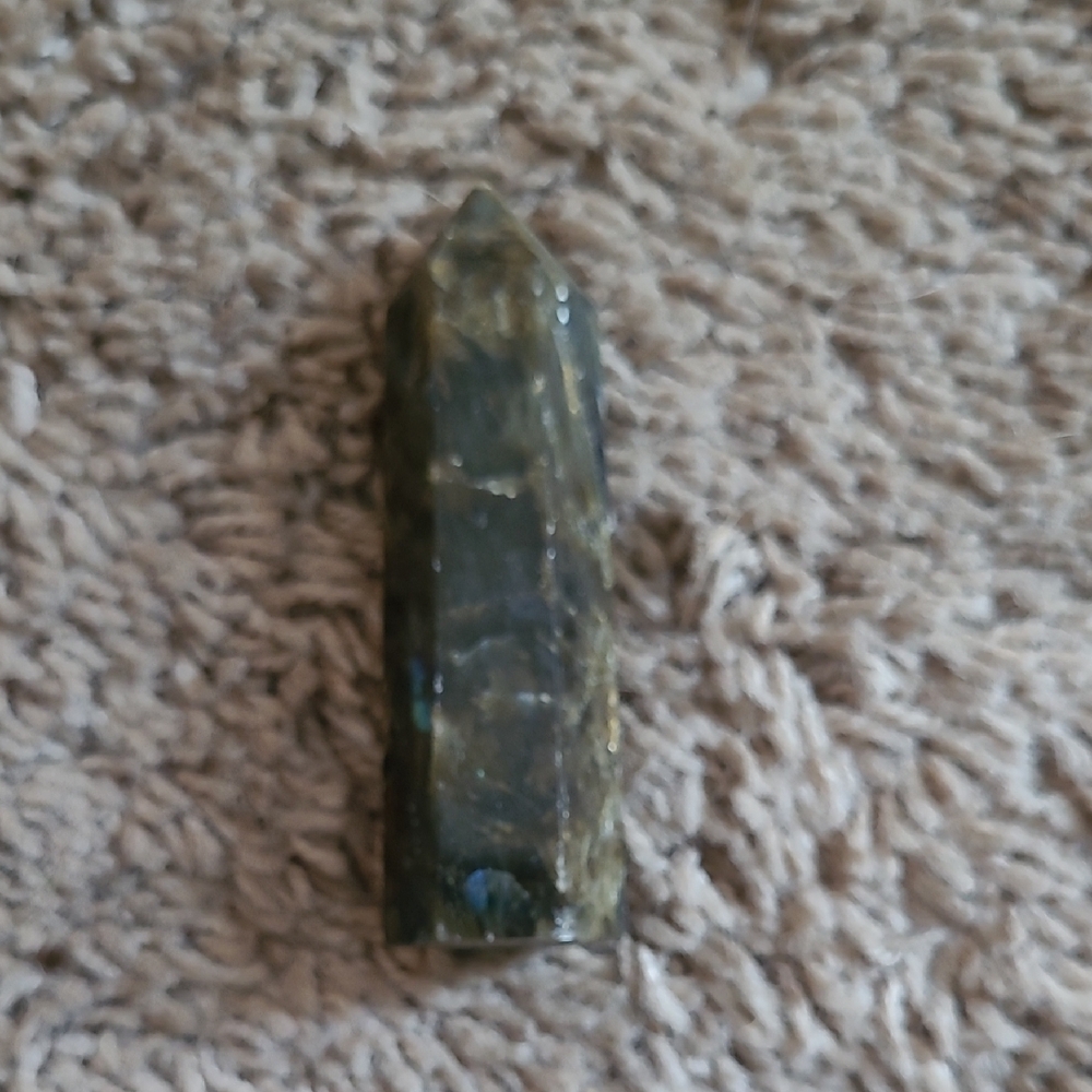 Labradorite Crystal Point - Picture 2 of 2